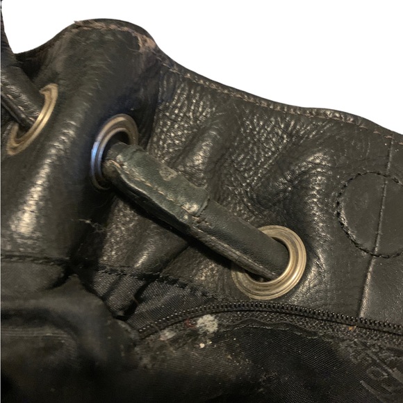 Vintage full back leather COACH purse or bag, heavy about 14x12x5 - Picture 4 of 9